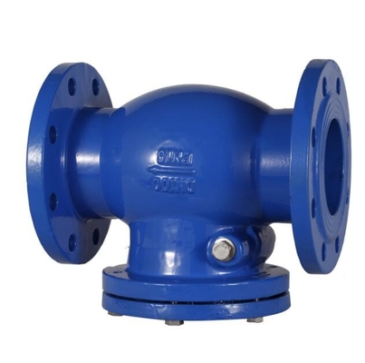 Flanged DIN DN50 DN100 DN200 PN25 स्प्रिंग लोड कास्ट WCB पिस्टन ग्लोब चेक वाल्व