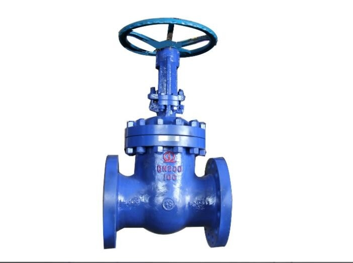 Asme B16.10 Dn80 रेजिलिएंट सीटेड गेट वाल्व फ्लैट बॉटम सीट नो लीकेज स्टील गेट वाल्व